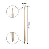 Апельсинові палички Staleks Pro, 110 мм, 100 шт., фото 2