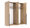 Шафа Тедді 4дв із Дзеркалом Дуб Артизан Миро-Марк, фото 2