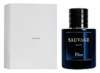 Мужские духи Christian Dior Sauvage Elixir Tester (Кристиан Диор Саваж Эликсир) 60 ml/мл Тестер