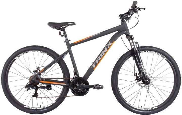 Велосипед 29" Trinx M100 Pro рама 17" 2022 чорний матовий, фото 1