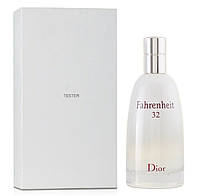 Мужские духи Christian Dior Fahrenheit 32 Tester (Кристиан Диор Фаренгейт 32) Туалетная вода 100 ml/мл Тестер