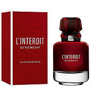 Женские духи Givenchy L'Interdit Rouge (Живанши Интердит Руж) Парфюмированная вода 80 ml/мл