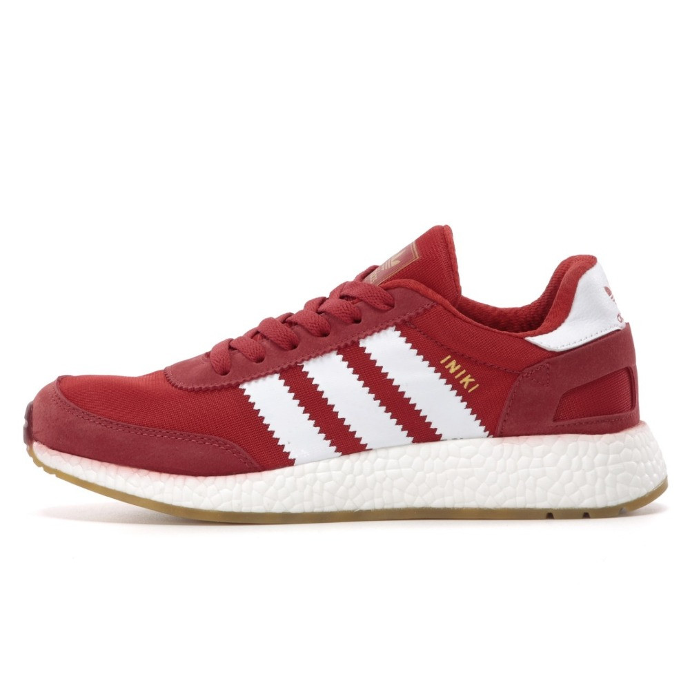 Чоловічі / жіночі кросівки Adidas INIKI Red, червоні кросівкии адідас ініки