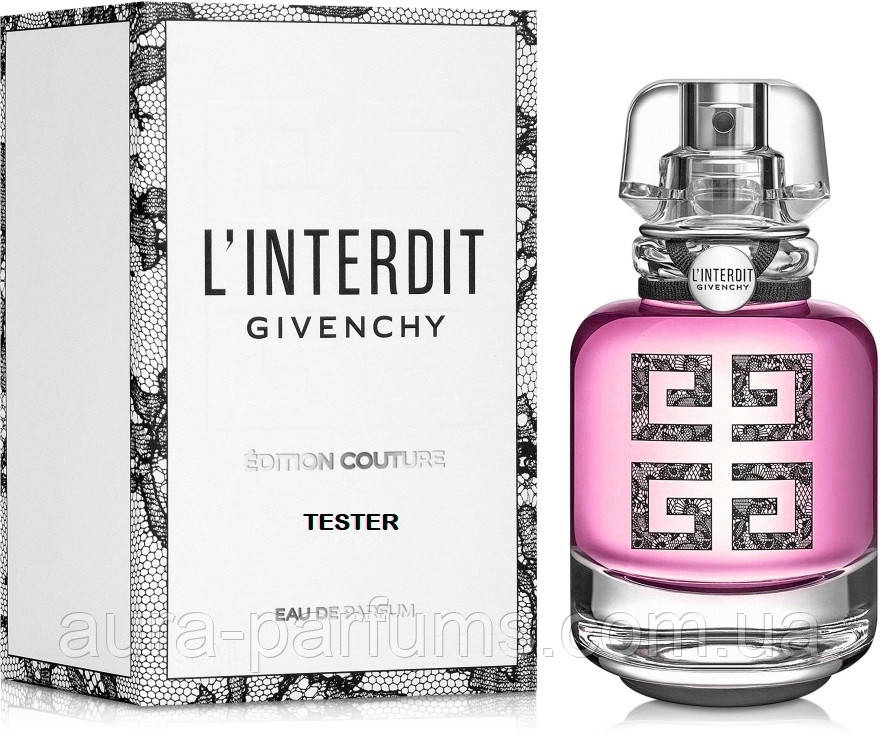 Жіночі парфуми Givenchy L'Interdit Edition Couture Tester (Живанші Інтердіт Едішн Кутюр) Парфумована вода 80 ml/мл Тестер