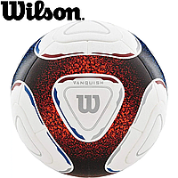 Мяч футбольный спортивный игровой мяч для футбола Wilson Vanquish Soccer Ball, размер №5