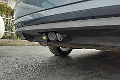 Фаркоп Skoda Octavia A7+Scout 2013-2020 (Шкода Октавія А7) оцинкований Швидкознімний автомат на ручці