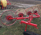 Граблі до трактора ворушилки 5-колісні Польські, фото 5