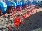 Граблі до трактора ворушилки 4-колісні  Польські, фото 5