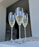 Набір скляних келихів Chef &Sommelier Cabernet для шампанського 160 мл 6 шт (48024), фото 2