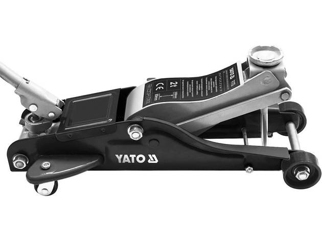 Домкрат гідравлічний підкатний YATO YT-1720: 2 т, H= 89 - 359 мм, фото 1