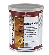 Масло (олія) для меблів з підвищеною твердістю 4904 MOBIL OIL HARD FURNITURE, Італія, Borma Wachs