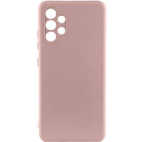 Чохол Silicone Cover Lakshmi Full Camera (A) для Samsung Galaxy A23 4G Рожевий / Pink Sand