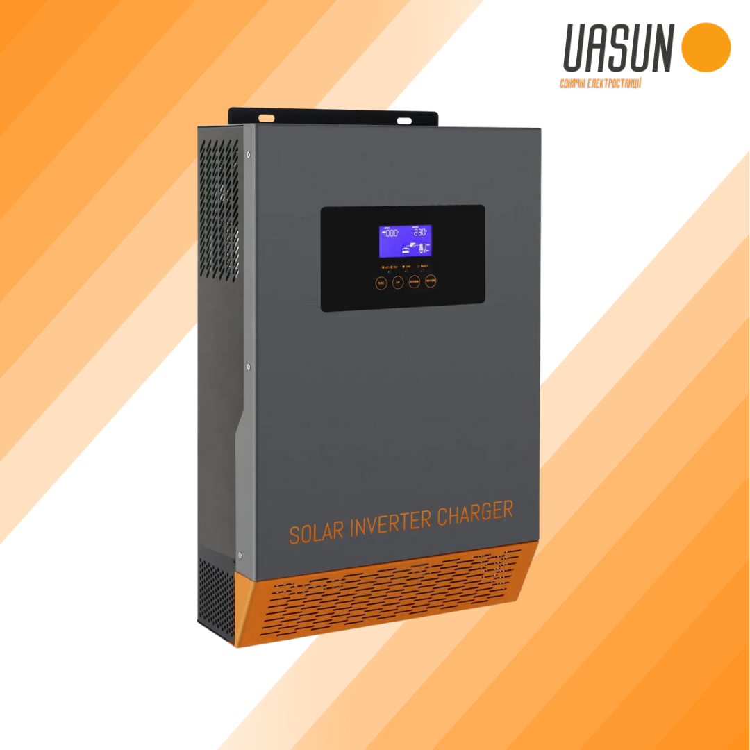 Сонячний гібридний інвертор POWMR 5.5 KW 48V багатофункціональний для домашньої електростанції
