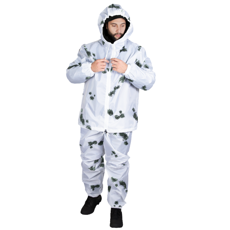 Маскировочный костюм военный тактический водонепроницамый маскхалат для военных ВСУ 6616 Blot KU-22 - фото 2 - id-p1881990212