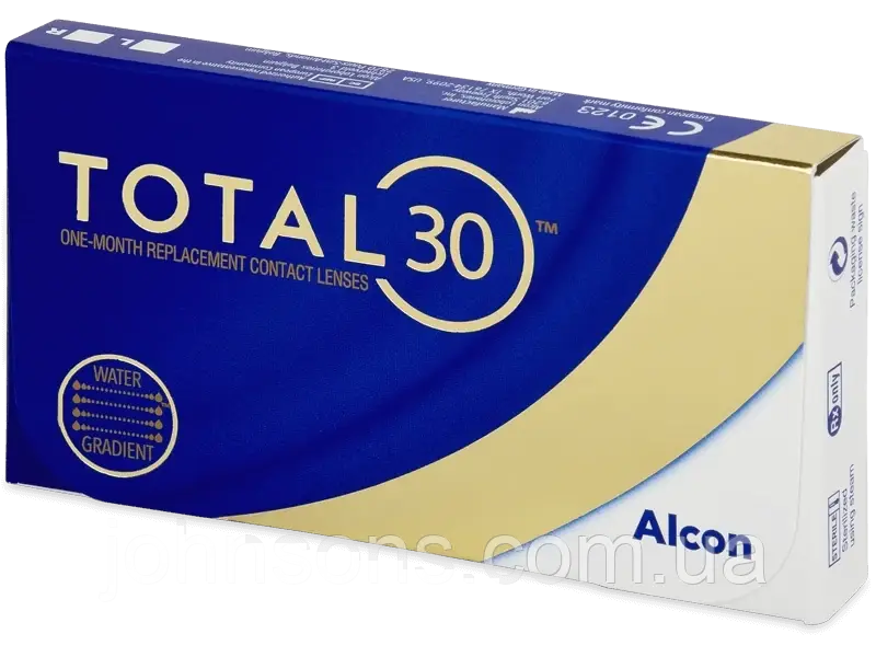 Контактні лінзи TOTAL30 - 3 лінзи | Лінзи контактні TOTAL 30 Alcon |, фото 1