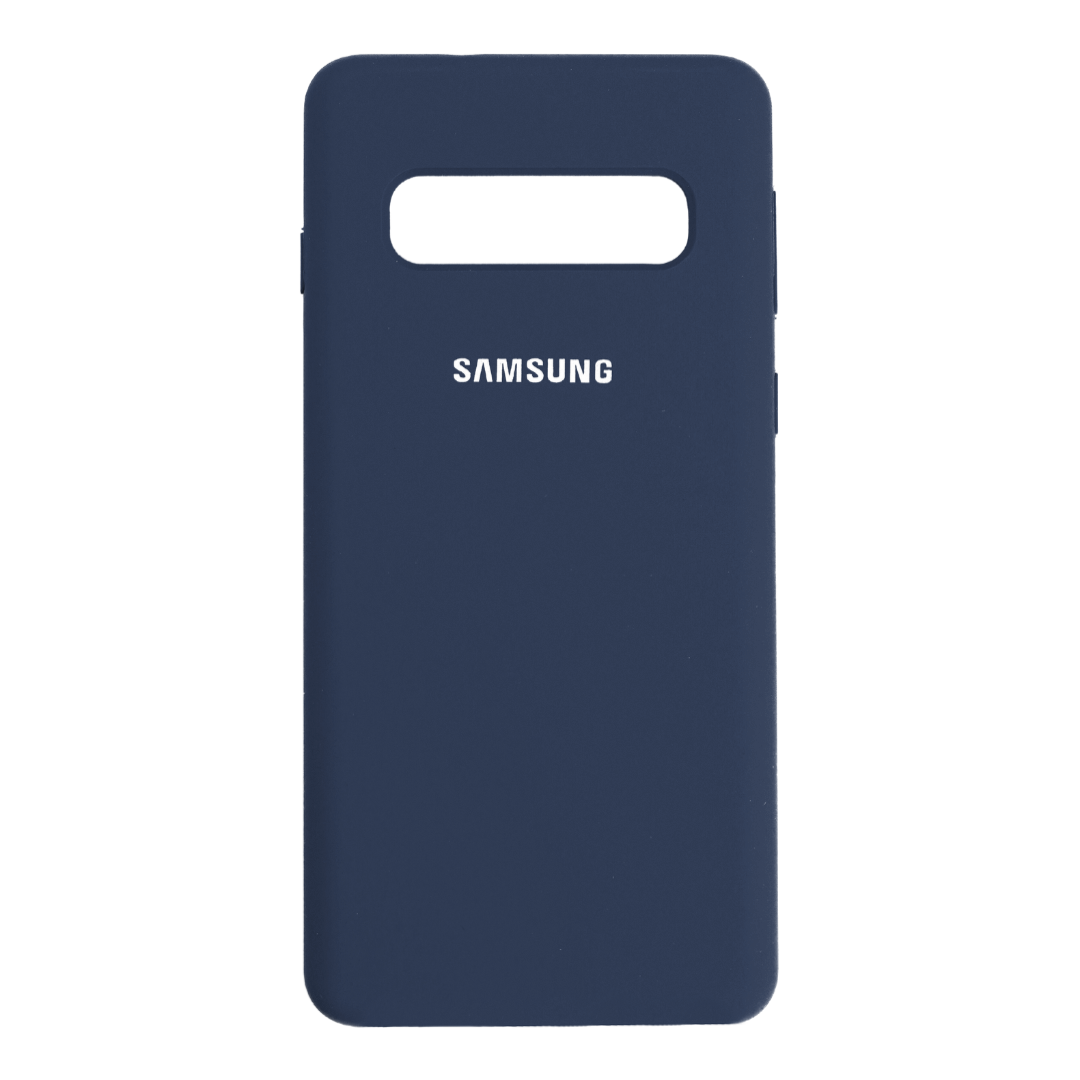 Чохол Silicone Case Premium для Samsung Galaxy S10 Plus Dark Blue