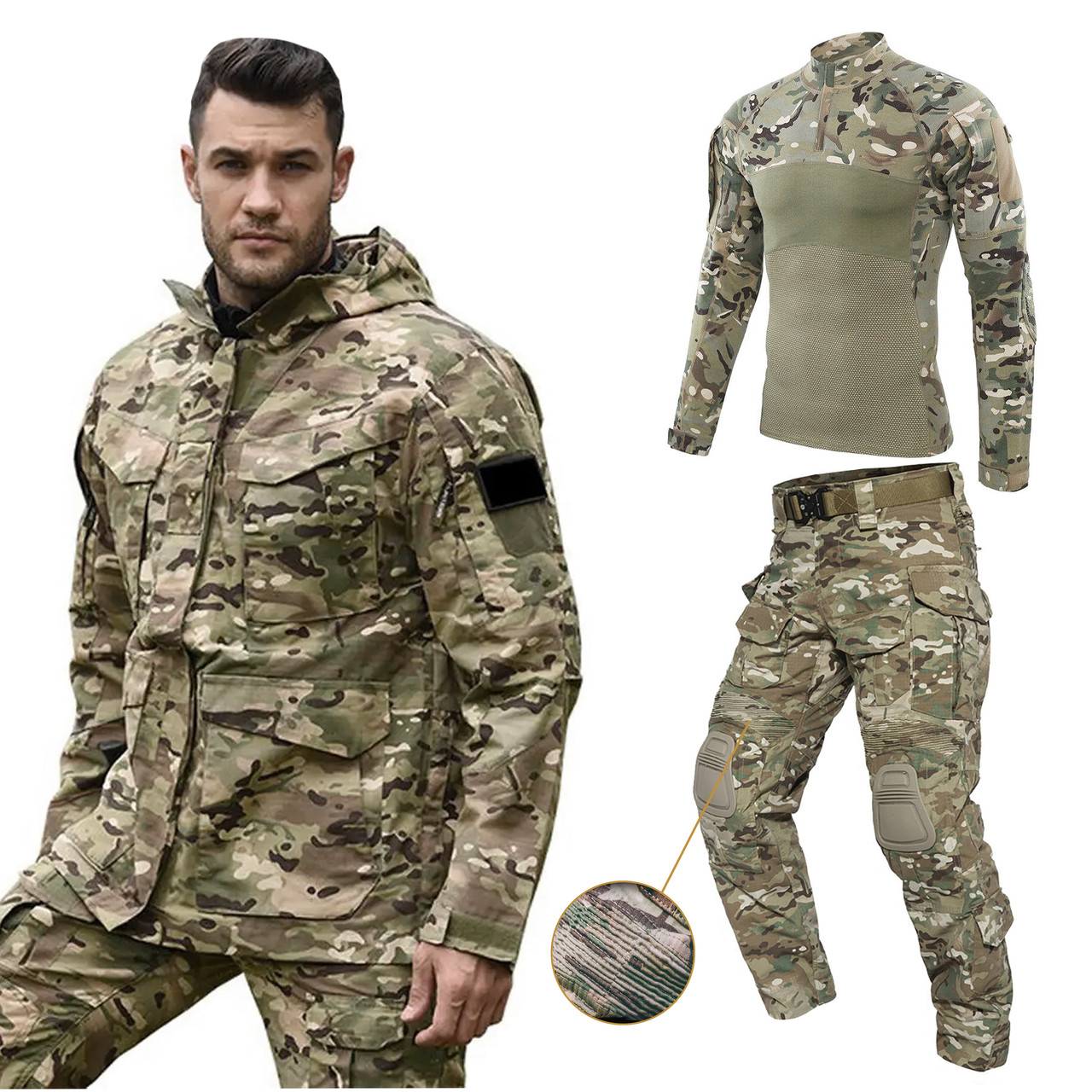 Коcтюм 3в1 Розмір М HAN WILD мультикам Курточка + Убакс G4 та Штани G3 з наколінниками