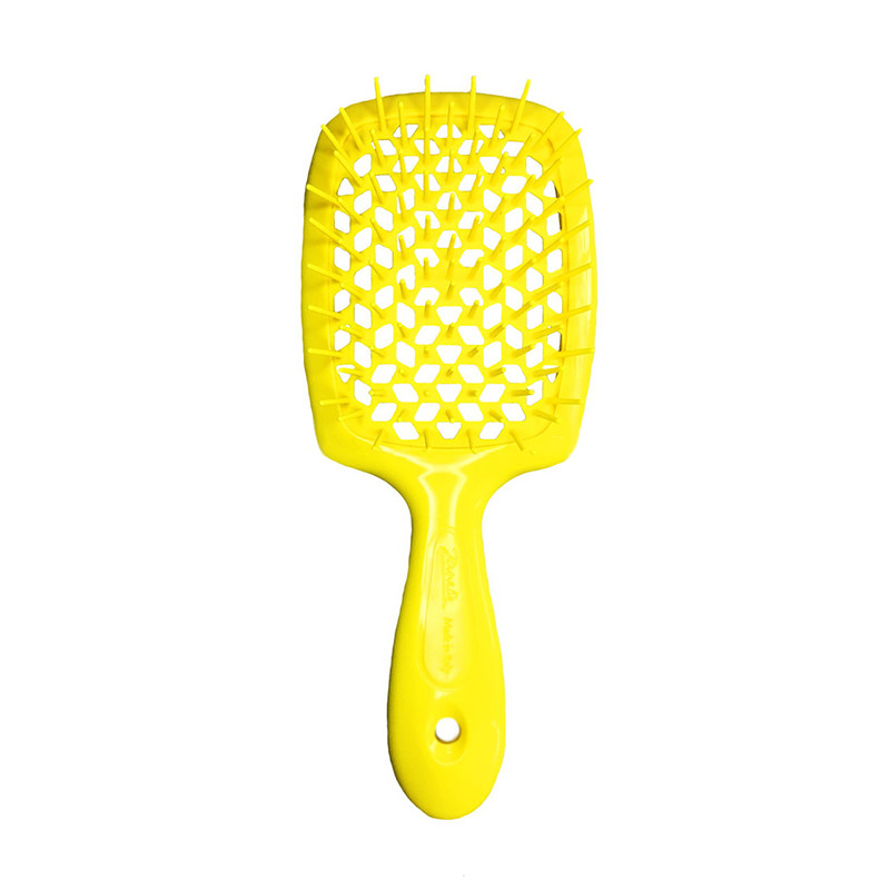 Гребінець для волосся Janeke Superbrush Small Yellow Жовтий, фото 1