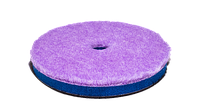 Полировальный круг гибридная шерсть на поролоне - Lake Country Blue Foam & Purple Wool 125 мм. (HD-9550-WH)
