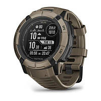 Смарт-часы Garmin Instinct 2X Solar - Tactical Edition коричневый