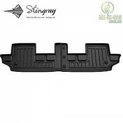 3D Килимки в салон гумові Volvo XC90 2002-2014 (3 ряд) Stingray