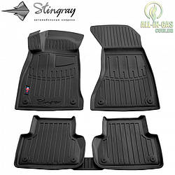 3D Килимки Audi A4 (B9) 2015- Stingray Автокилимки в салон