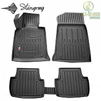 3D Коврики в салон резиновые BMW 3 (Е46) 1998-2006 Stingray