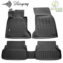 3D Килимки BMW 5 (E60/E61) (2WD) 2003-2010 Stingray Автокилимки в салон