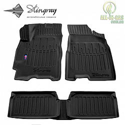 3D Килимки Chery Tiggo 2 2016- Stingray Автокилимки в салон