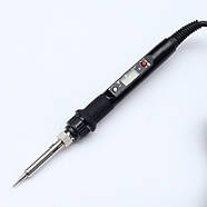 Потужний паяльник 80 Вт | LED дисплей | 5 жал у комплекті | у коробці | black, фото 5