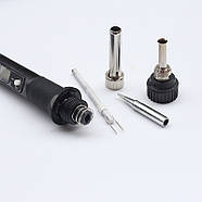 Потужний паяльник 80 Вт | LED дисплей | 5 жал у комплекті | у коробці | black, фото 7