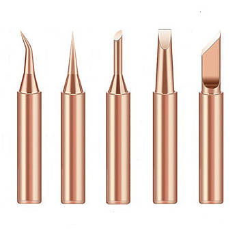 Набір мідних жалів для паяльників та паяльних станцій  (IS I 2C 3.2D K)