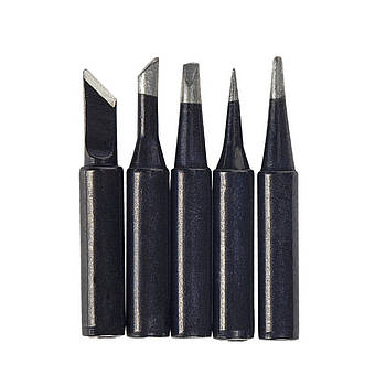 Набір сталевих луджених жав 900M-T для паяльників та паяльних станцій 5 шт