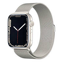 Ремінець металевий Milanese Loop Apple Watch 38мм / 40мм / 41мм Starlight