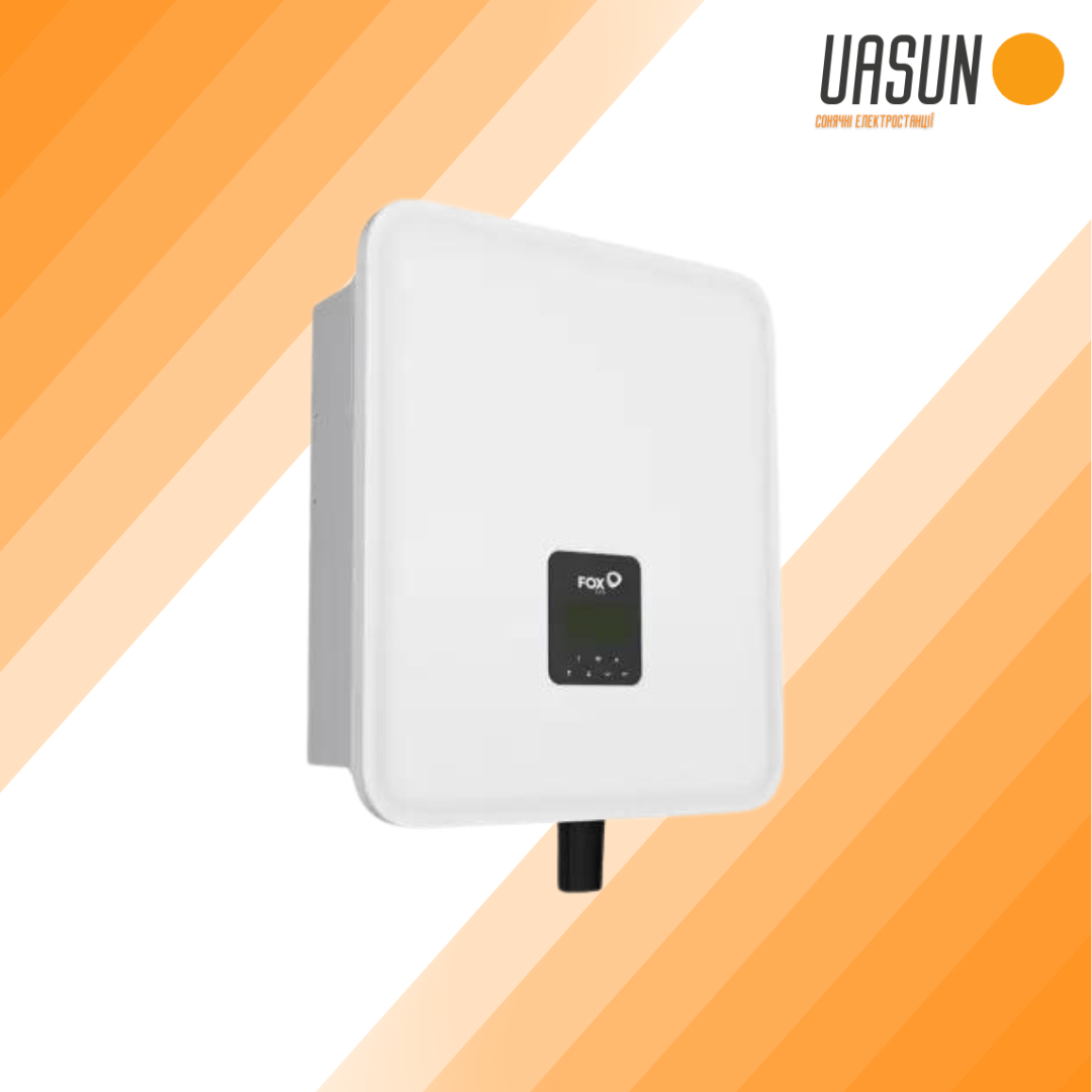 Інвертор трифазний 12кВт сонячний FOX ESS THREE PHASE HYBRID 12-0-E 12.0KW+WIFI 12 кВт 2 МРРТ