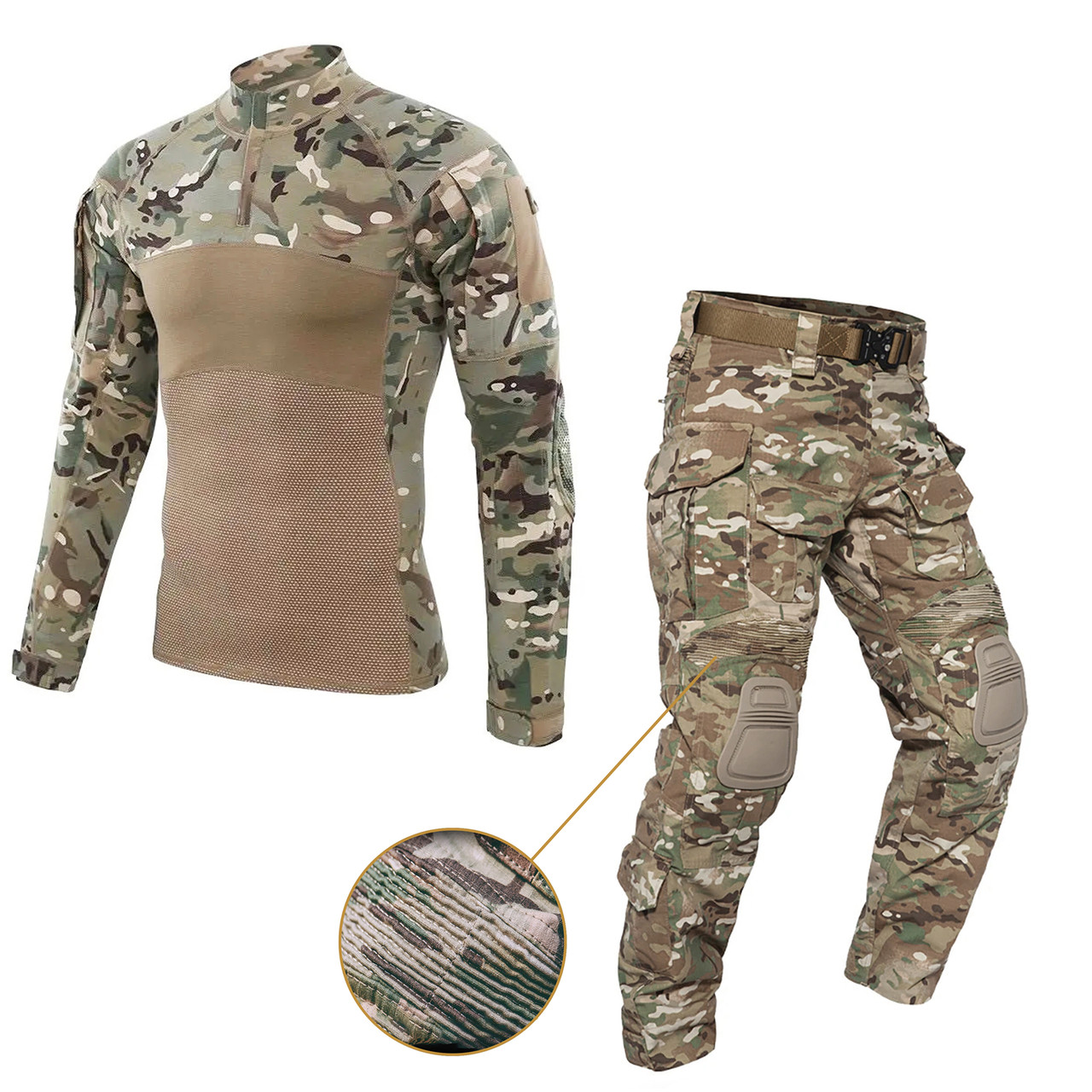 Тактичний костюм Multicam HAN WILD G3/G4 (UBACS + штани з наколінниками), M