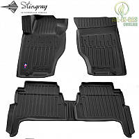 3D Килимки в салон гумові Kia Sorento I (BL) 2002-2009 Stingray