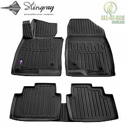 3D Килимки Mazda 3 (BM) (Europe) 2013-2019 Stingray Автокилимки в салон