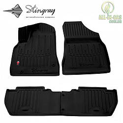 3D Килимки Peugeot Partner II 2008-2018 Stingray Автокилимки в салон