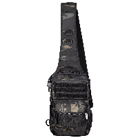 Cумка тактическая военная армейская для охраны и военных ВСУ 7130 Multicam Black DM-11
