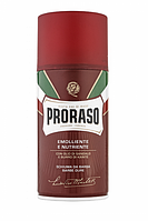 Пена для бритья Proraso Red (New Version) Shaving foam с маслом ши для жесткой щетины 300 мл