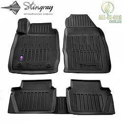 3D Килимки Ford Fiesta (Mk7) 2008-2017 Stingray Автокилимки в салон
