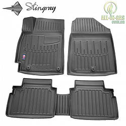 3D Килимки Hyundai Elantra (AD) (Europe) 2015-2020 Stingray Автокилимки в салон