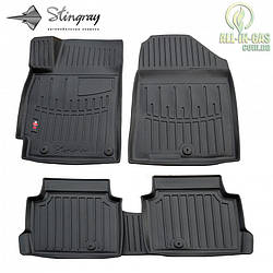 3D Килимки Hyundai Elantra (AD) (USA) 2015-2020 Stingray Автокилимки в салон