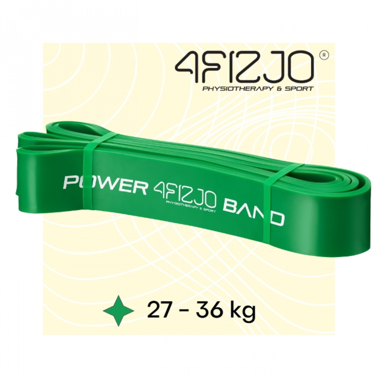 Эспандер-петля 4FIZJO Power Band 45 мм 26-36 кг (резина для фитнеса и спорта) 4FJ1080 - фото 2 - id-p1455154237