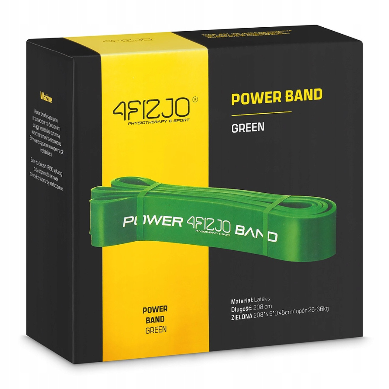 Эспандер-петля 4FIZJO Power Band 45 мм 26-36 кг (резина для фитнеса и спорта) 4FJ1080 - фото 5 - id-p1455154237