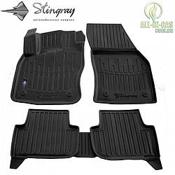 3D Килимки VW Tiguan II 2015- Stingray Автокилимки Volkswagen в салон