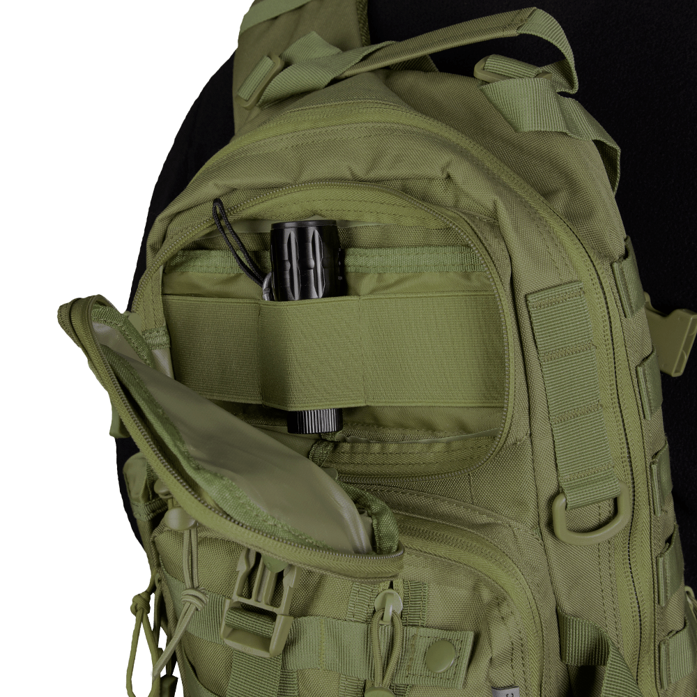 Рюкзак тактический военный армейский для военных ВСУ с высококачественной ткани 20л 6665 Олива VA-33 - фото 7 - id-p1881992721