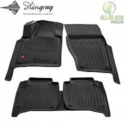 3D Килимки VW Touareg II (7P) 2010-2018 Stingray Автокилимки Volkswagen в салон