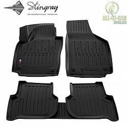 3D Килимки Skoda Yeti 2009-2017 Stingray Автокилимки в салон